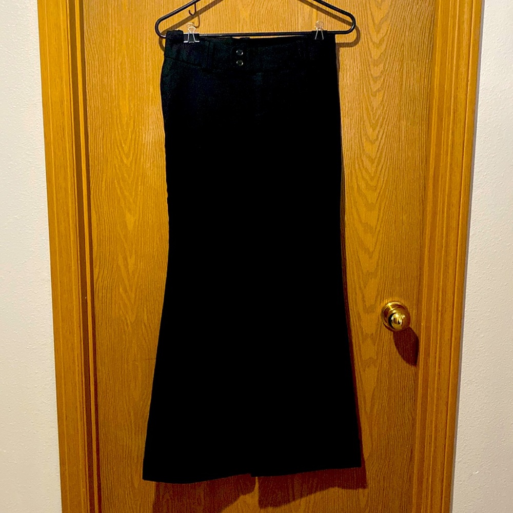 Banana Republic Martin Fit Black Bootcut Trousers size 0